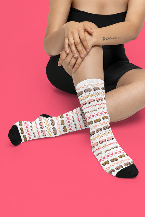 Merry Melons Socks